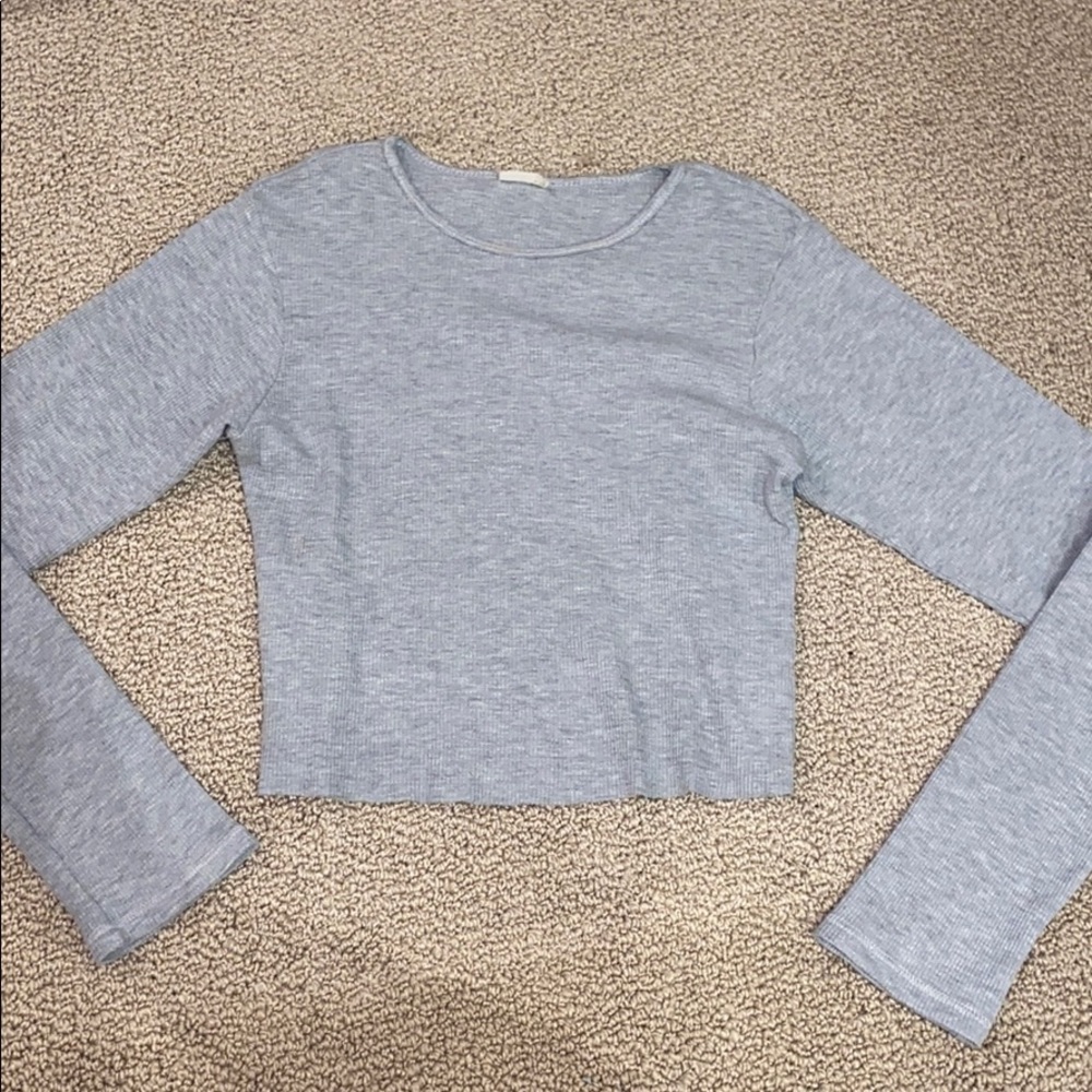 Grey brandy Melville long sleeve